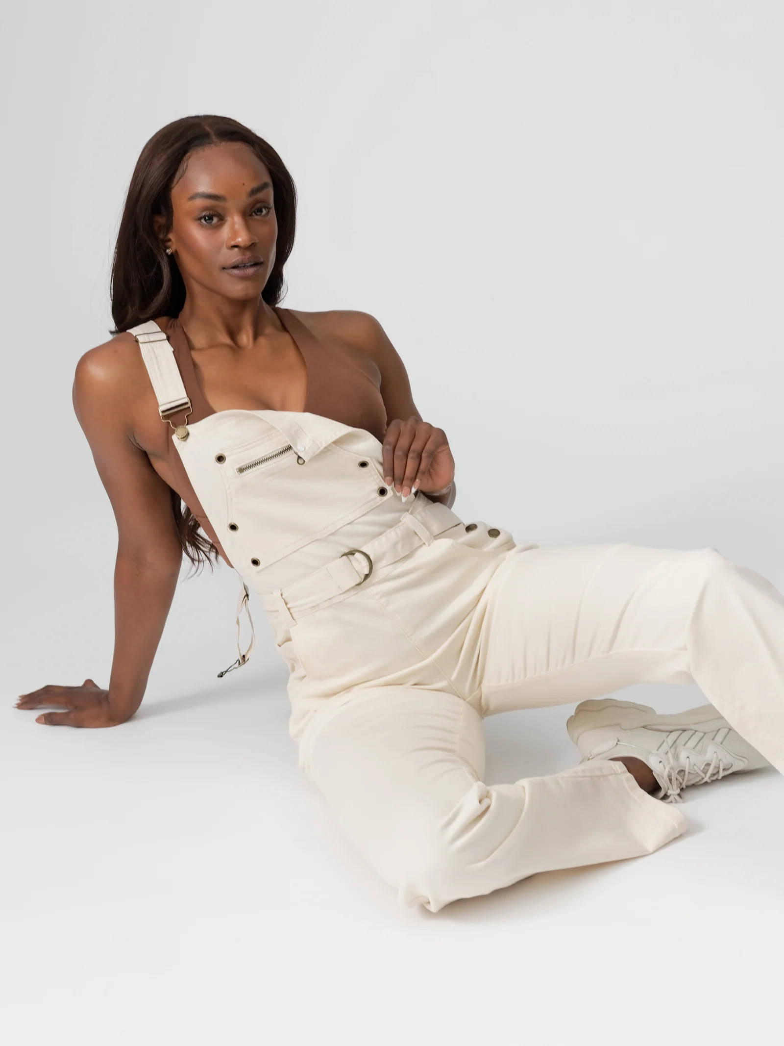 Over It Alls - Ivory M / Regular | Buffbunny