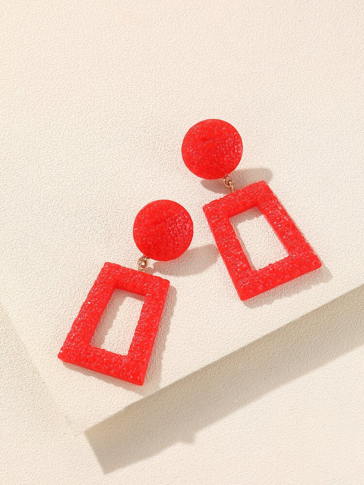 Geometric Drop Earrings
       
              
              $1.60        
    (1000+)
        $1... | SHEIN