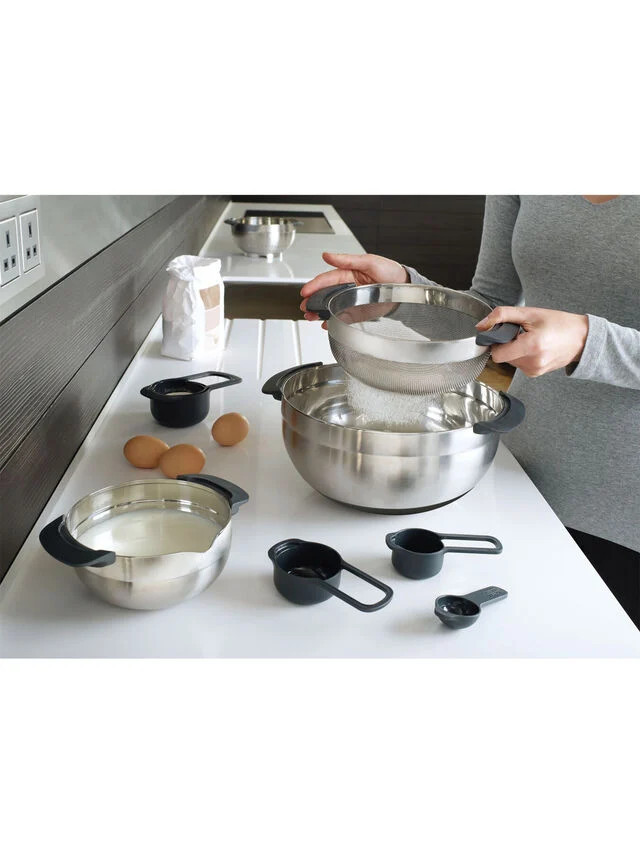 Stainless Steel Joseph Joseph Nest 9 Steel Food Preparation Set | Fenwick | Fenwick