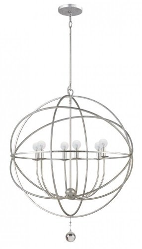 9228-OS Solaris 6LT Pendant, Olde Silver Finish | Amazon (US)