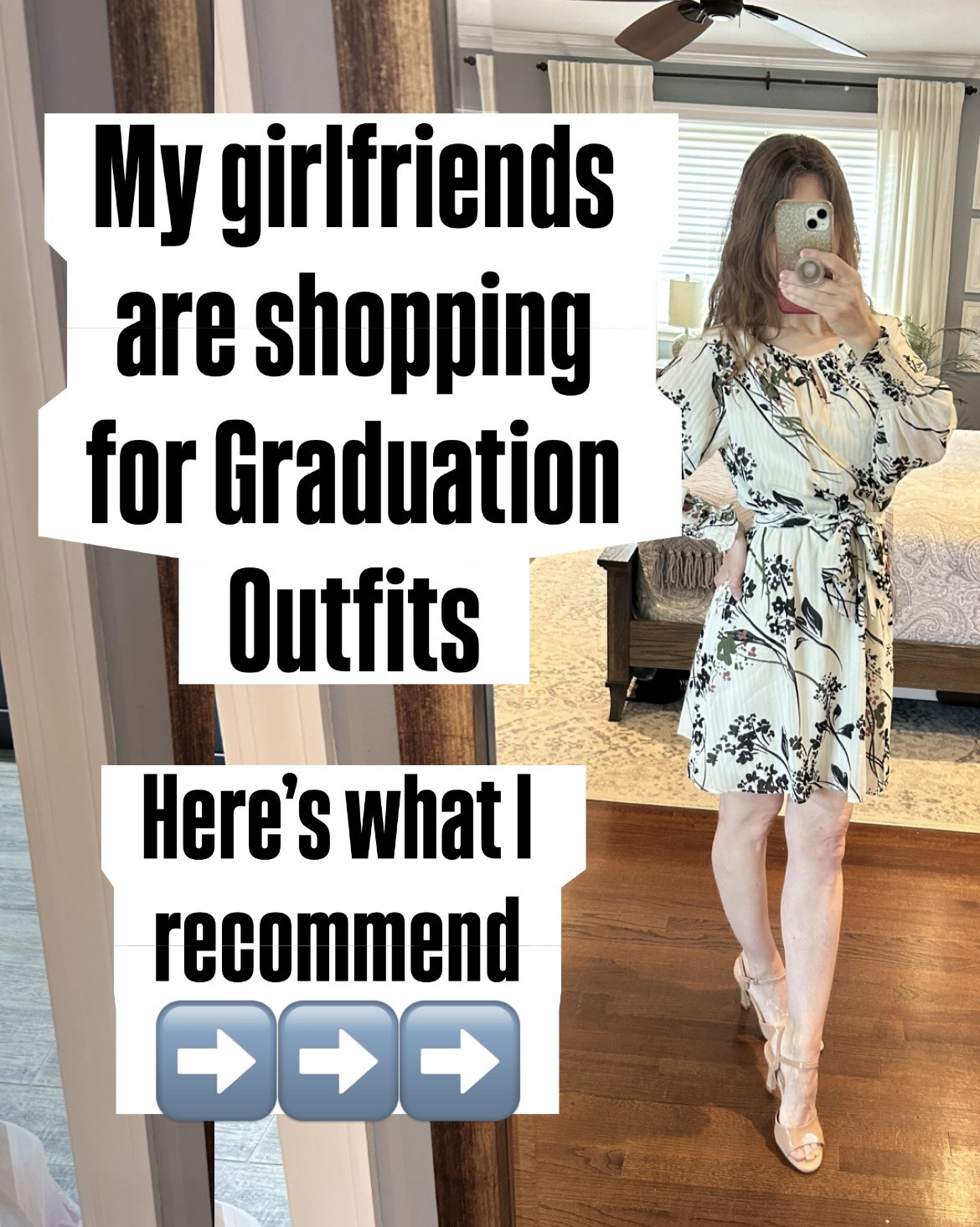 Perfect for grads (and moms/aunties/sisters of grads!). 

Exact dresses and accessories linked below.

#LTKOver40