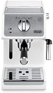 De'Longhi ECP3220W 15 Bar Espresso Machine with Advanced Cappuccino System White | Amazon (US)