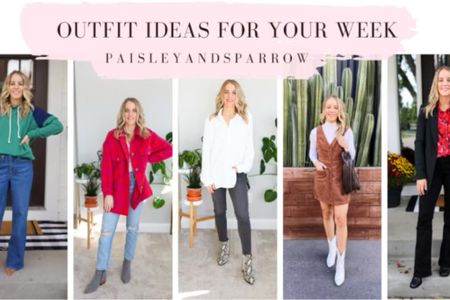 Outfit ideas for your week

#LTKstyletip