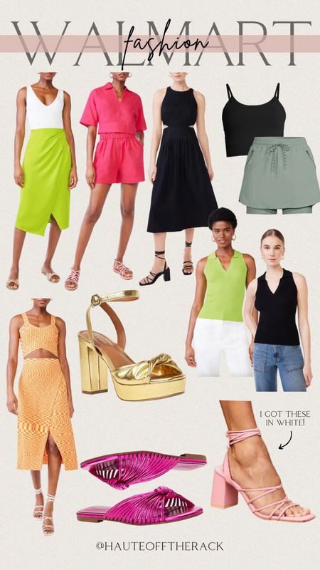 All of these summer looks are from @walmartfashion! I’m loving the cutouts in the black linen blend maxi & the matching skirt set is comfy and stretchy! these looks. #walmartfashion 
#walmartfashion #scoopstyle #ltkunder50 #datenightoutfit 

#LTKshoecrush #LTKunder50 #LTKstyletip