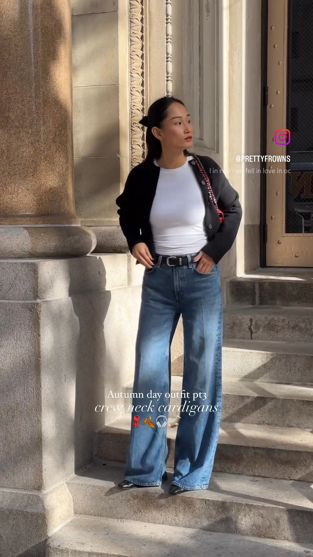 Autumn outfit idea pt 3. Crew neck cardigan 

#LTKworkwear #LTKfindsunder100 #LTKstyletip