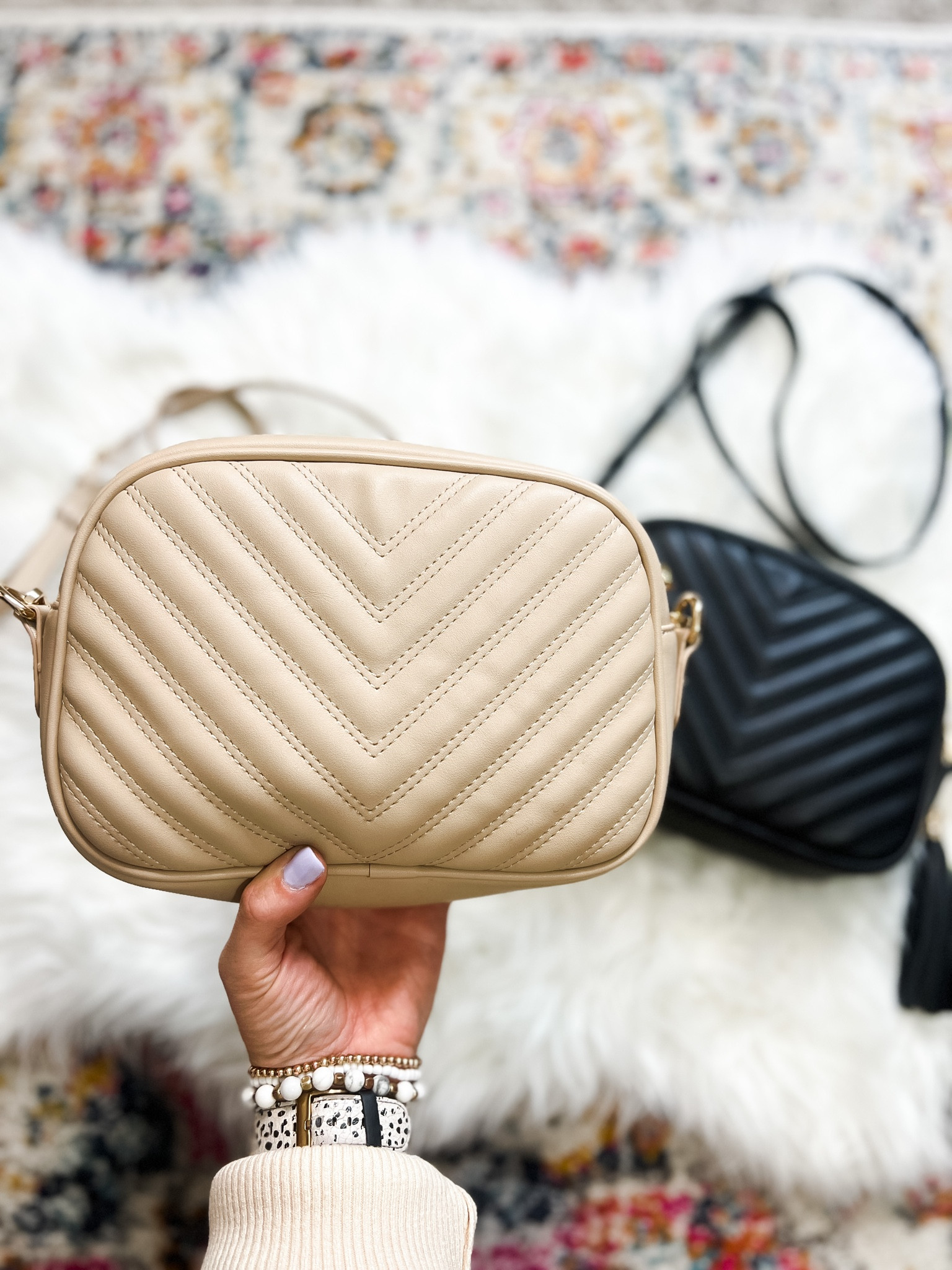 Lola Mae Quilted Crossbody Bag