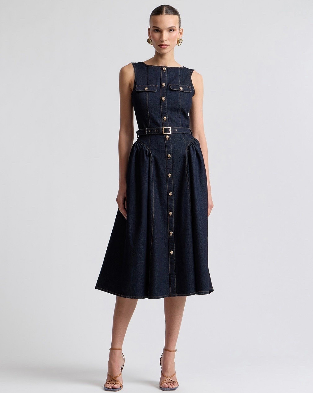 Avec Les Filles
Women's Sleeveless Denim Midi Dress @Macy's

#LTKootd #LTKPetite #LTKMidsize