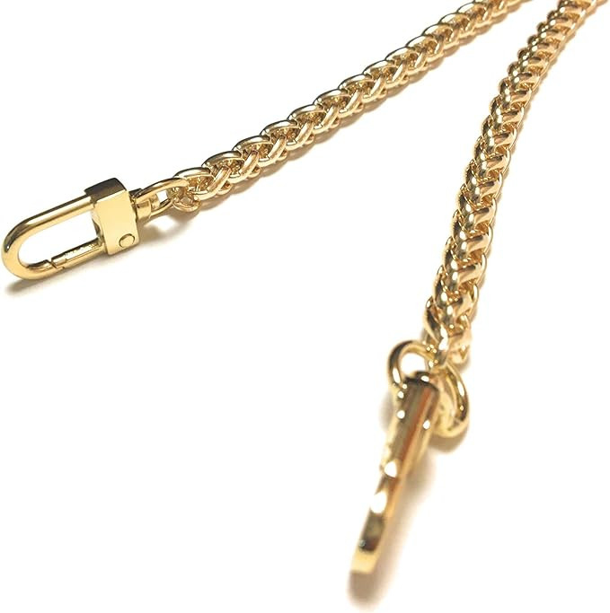 NEXT FASHION Braided Purse Chain Gold Fast Snap Bag Clasp DIY Cross Body Shoulder Strap For Handb... | Amazon (US)