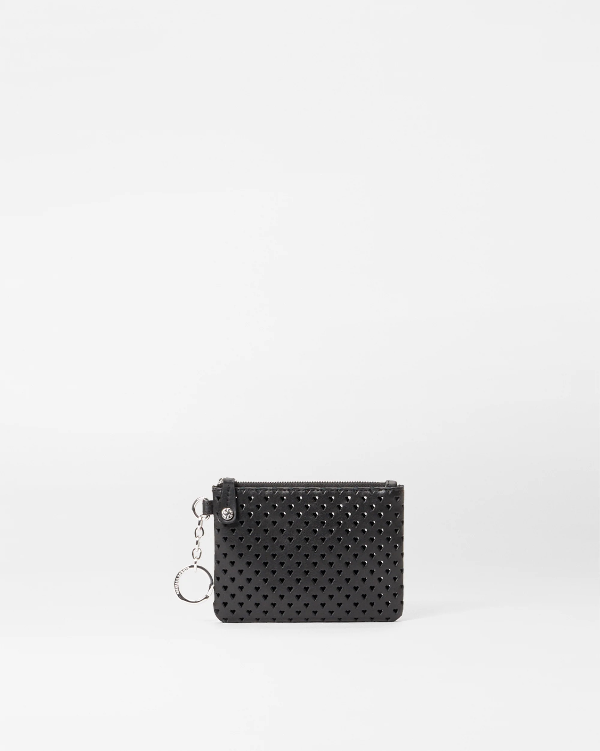 Valentines Heart Perf Flat Key Pouch | MZ Wallace