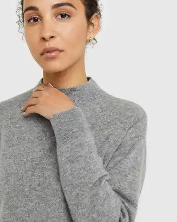 Cashmere Mockneck Sweater | Quince | Quince