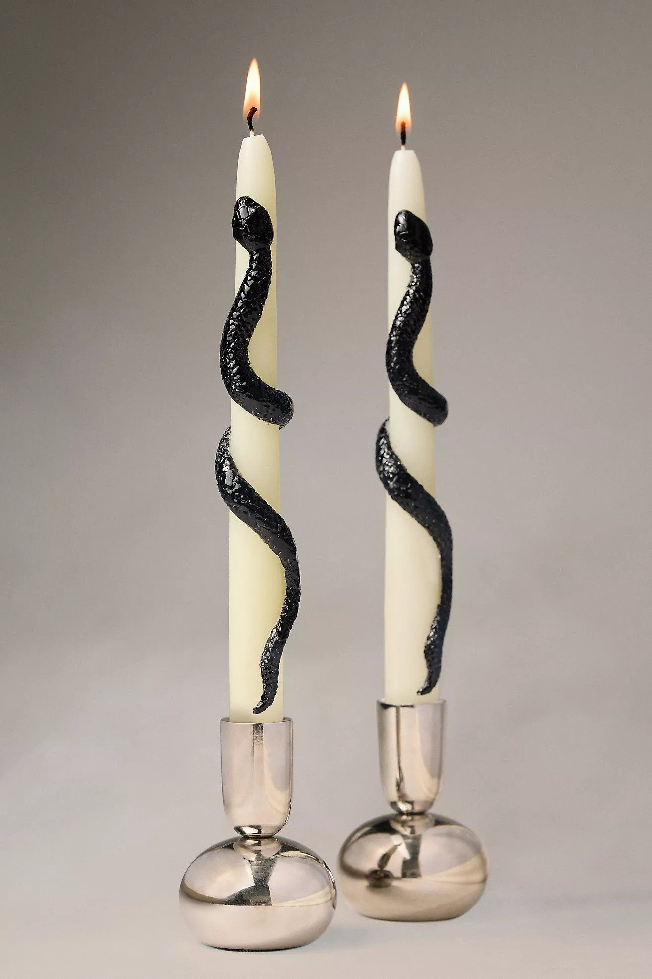 Snake Taper Candles, Set of 2 | Anthropologie (US)