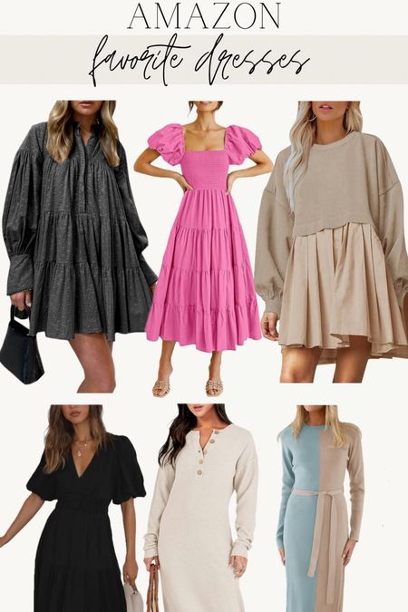 Amazon has the cutest dresses!! 😍 these are perfect for the spring and summer and they all come in so many cute color options!!! 🙌🏼 you need!

#LTKSeasonal #LTKstyletip #LTKfindsunder50