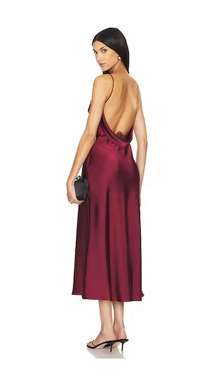 Jessica Dress in Bordeaux | Revolve Clothing (Global)