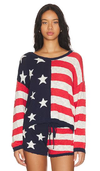 Beach Sweater in Star Spangled | Revolve Clothing (Global)