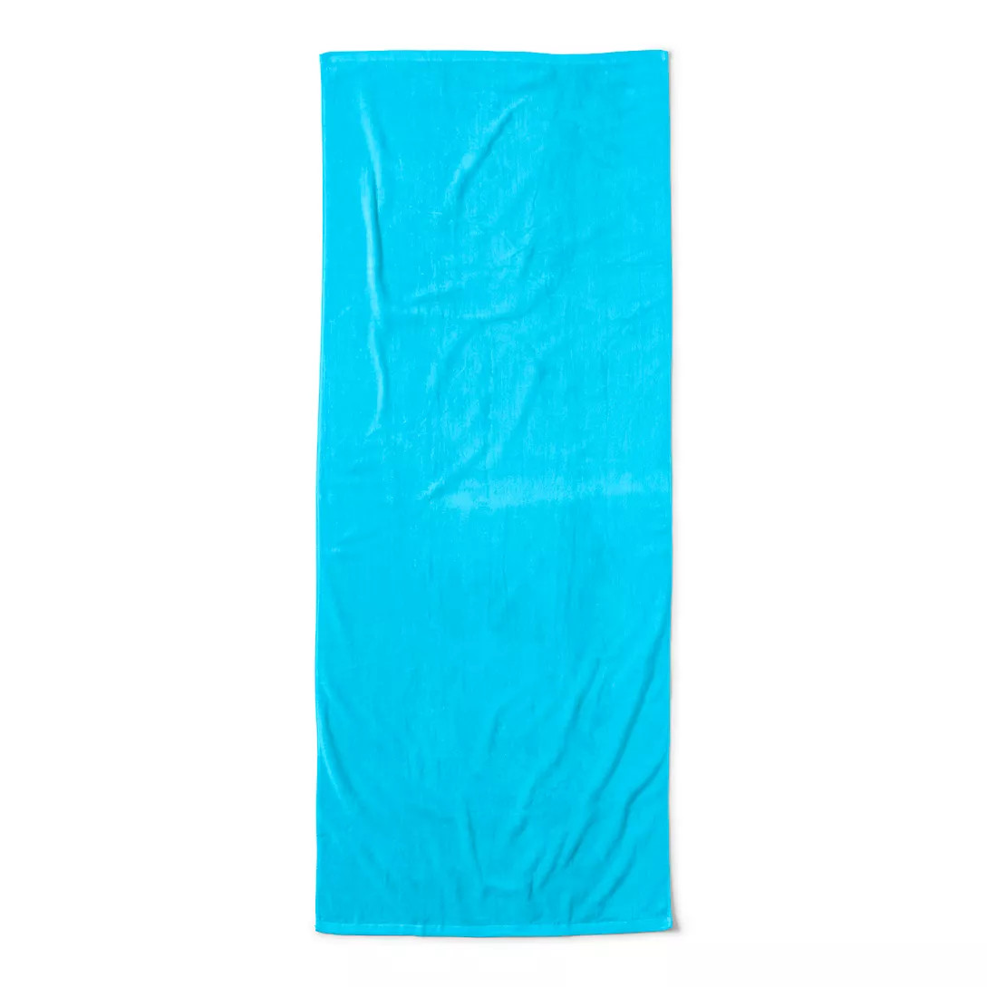 School Uniform Solid Beach Towel | Lands' End (US)