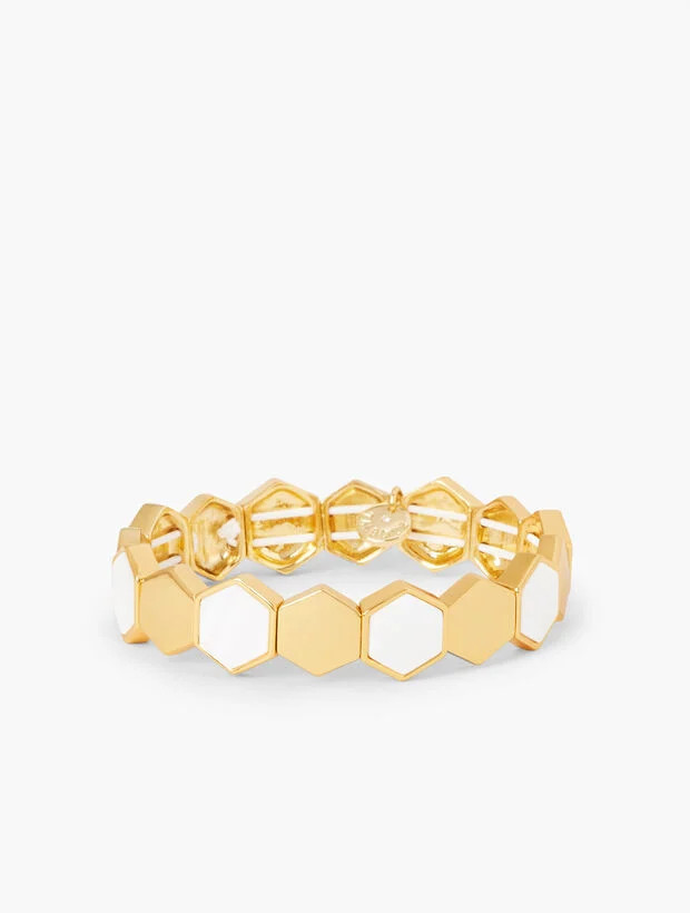 Love Hex Stretch Bracelet | Talbots