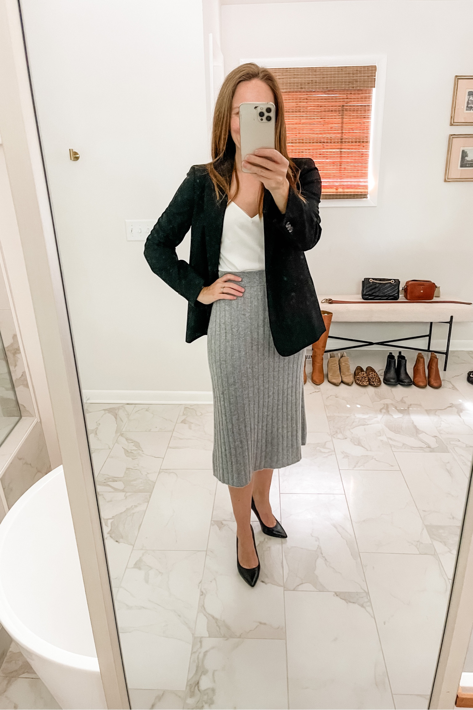 Fall capsule, work wear, church outfits 