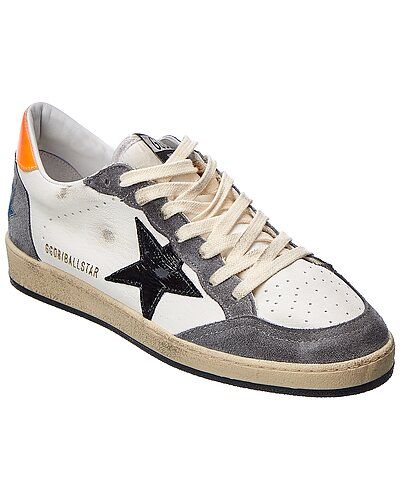 Golden Goose Ballstar Leather & Suede Sneaker | Gilt