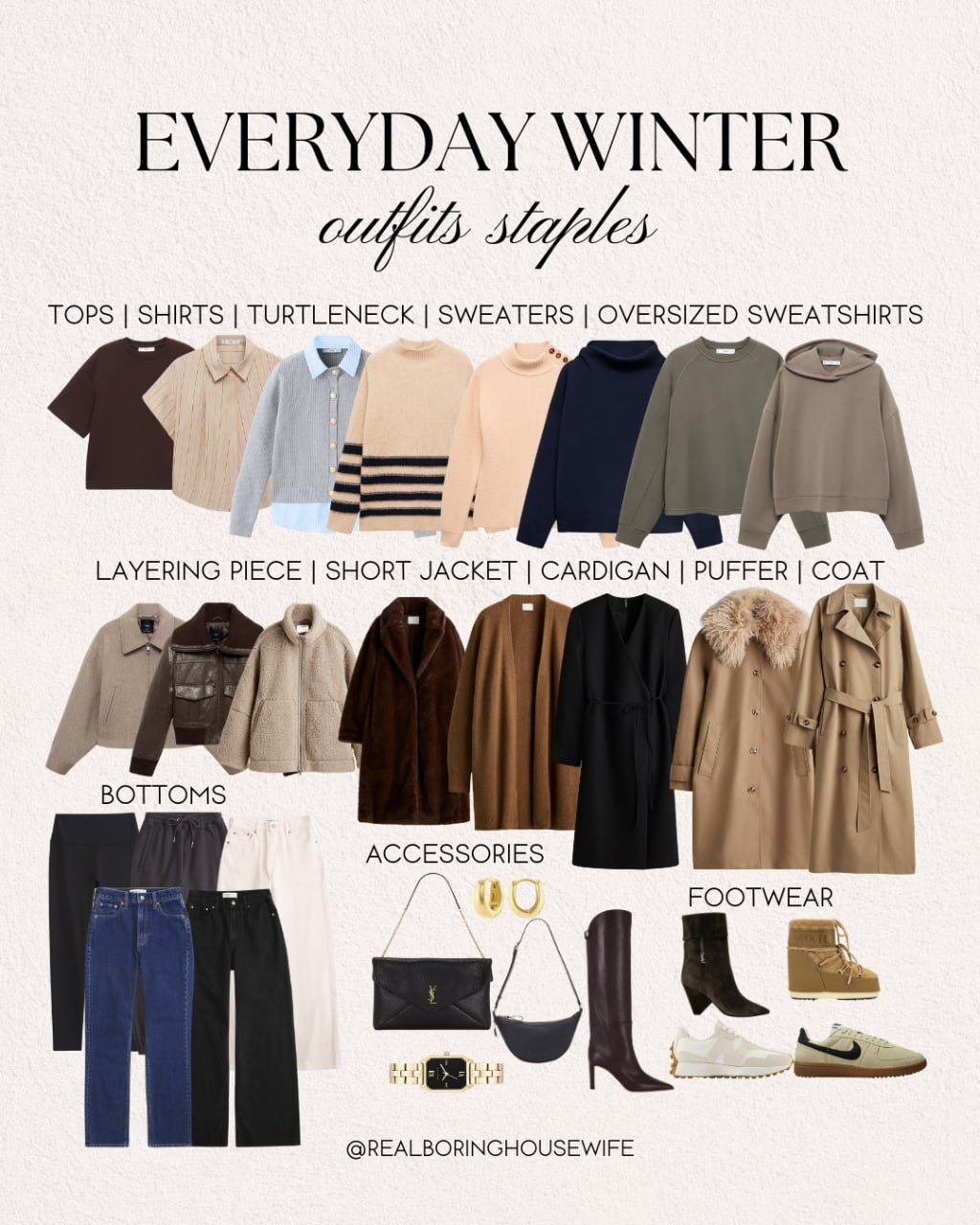 Everyday Winter Outfits Staples

// Everyday Outfit, Everyday Outfits, Everyday Fashion, Winter, Winter Outfit, Winter Outfits, Winter Outfits Women, Fall, Fall 2025, Fall Trends, 2025 Fall Trends, Fall Outfits, Fall Outfits Women, Fall Outfits 2025, Fall Outfits Amazon, Fall Outfit Fall, Fall Fashion, Fall Looks, Fall Fits, Fall Inspo, Tops, Shirts, Turtleneck, Sweaters, Sweatshirts, Oversized Sweatshirt, Short Jacket, Cardigan, Puffer Coat, Coat, Trench Coat, Bottoms, Corduroy, Jeans, Pants, Handbags, Shoulder Bag, Accessories, Earrings, Gold Earrings, Gold Watch, Watches Women, Boots, Fall Boots, Knee High Boots, Ankle Boots, Shoes, Shoes Women, Sneakers 

 #LTKSeasonal #LTKStyleTip #LTKShoeCrush