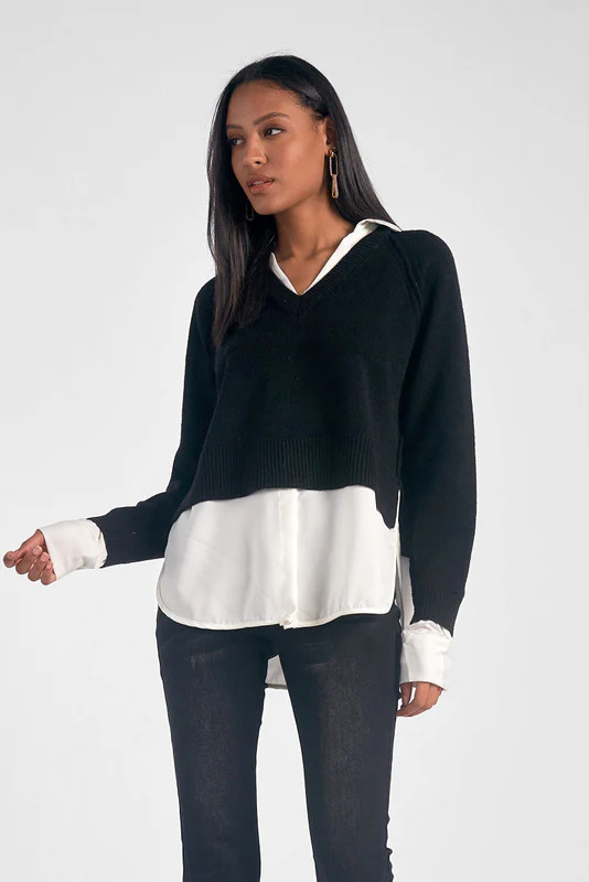 Soraya Sweater Top | Shop Elan