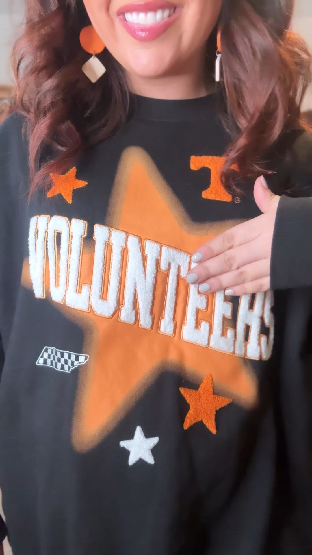 Game Day Fit Check ✨ My go-to way to rep my team 🏀 elevated, spirited, and actually comfy enough for tailgates and kickoff. 
I’m wearing my true size (S) and I love how it’s already an oversized fit and I didn’t have to size up like I normally do!

If you love chic college game day apparel that still brings the hype, @gamedaysocial is a must 👏 You can shop this look right here on LTK all linked and ready to go so recreating the outfit is easy.

#GameDaySocial #GameDayStyle #GameDayFitCheck #OOTD #CollegeGameDay #TailgateStyle #ad

#LTKootd #LTKgrwm