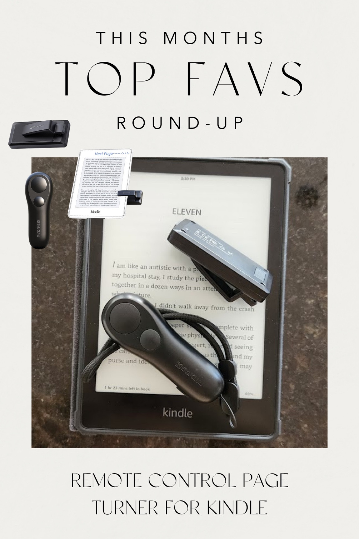 I got this remote for my kindle and it’s a game changer for reading! I can walk on the treadmill, lay in bed with it propped up, I can even lay on the couch and get even more comfy now! It’s in sale currently as well.

#LTKfindsunder50 #LTKhome #LTKsalealert