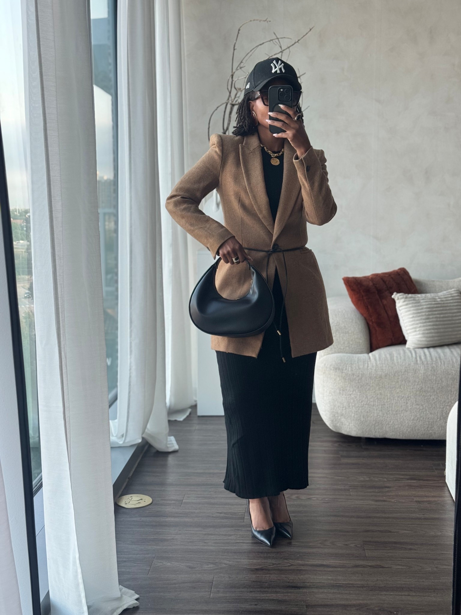 Day 22 decided to take a summer LBD to Fashionably Fall by adding this throw back Zara wool blazer I’ve been having from years ago. There’s nothing a blazer can’t do! 

This Commense dress I got a while back as well size medium. 

#LTKSeasonal #LTKStyleTip #LTKFindsUnder50