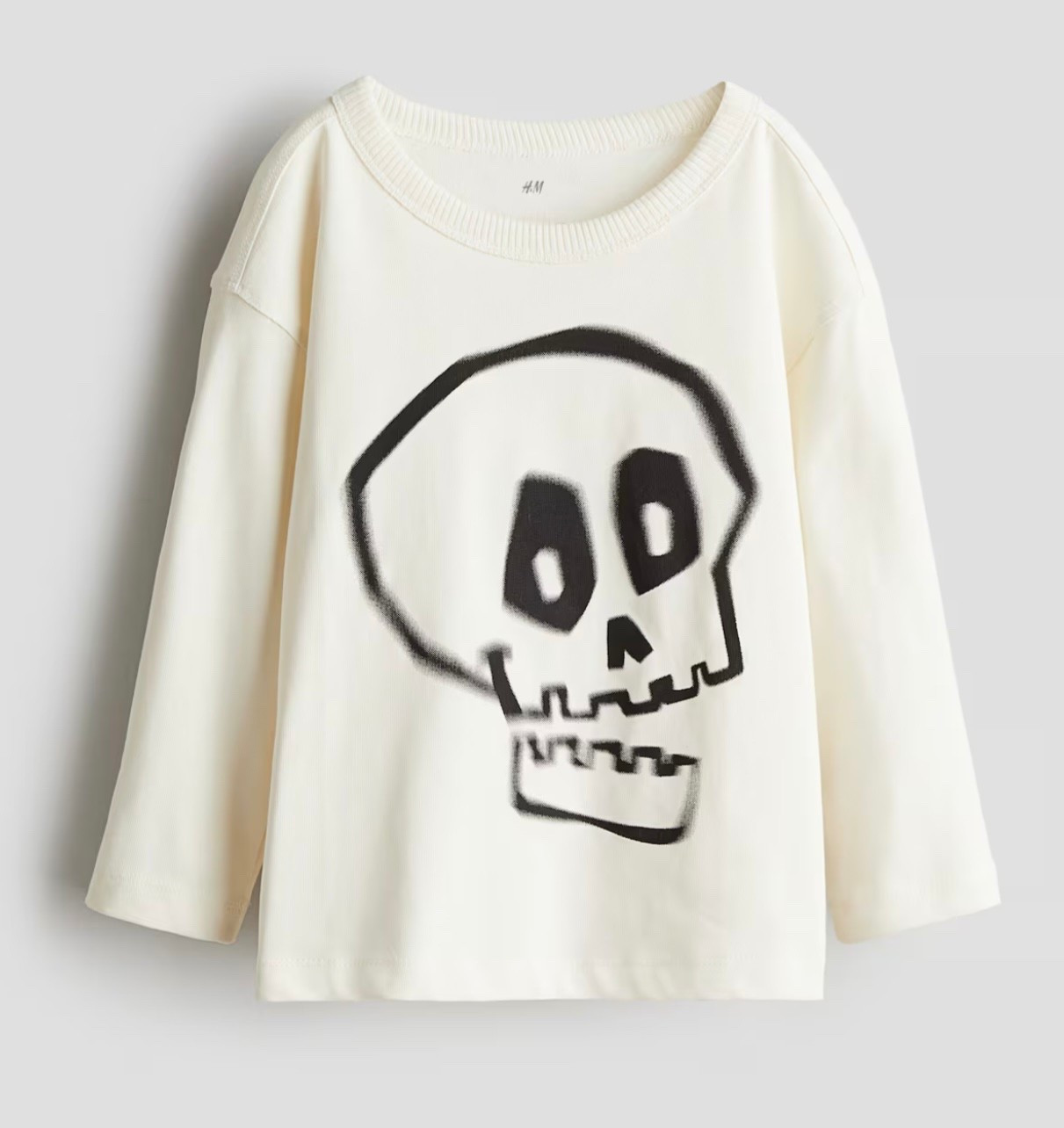 Skeleton graphic kid long sleeve 

#LTKSeasonal