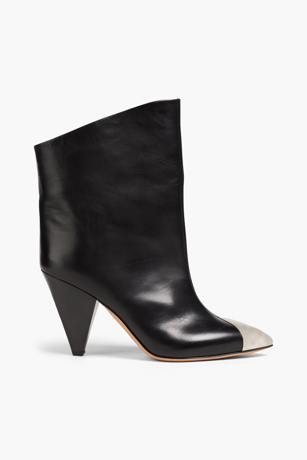 Embellished leather ankle boots | The Outnet (UK and Europe)