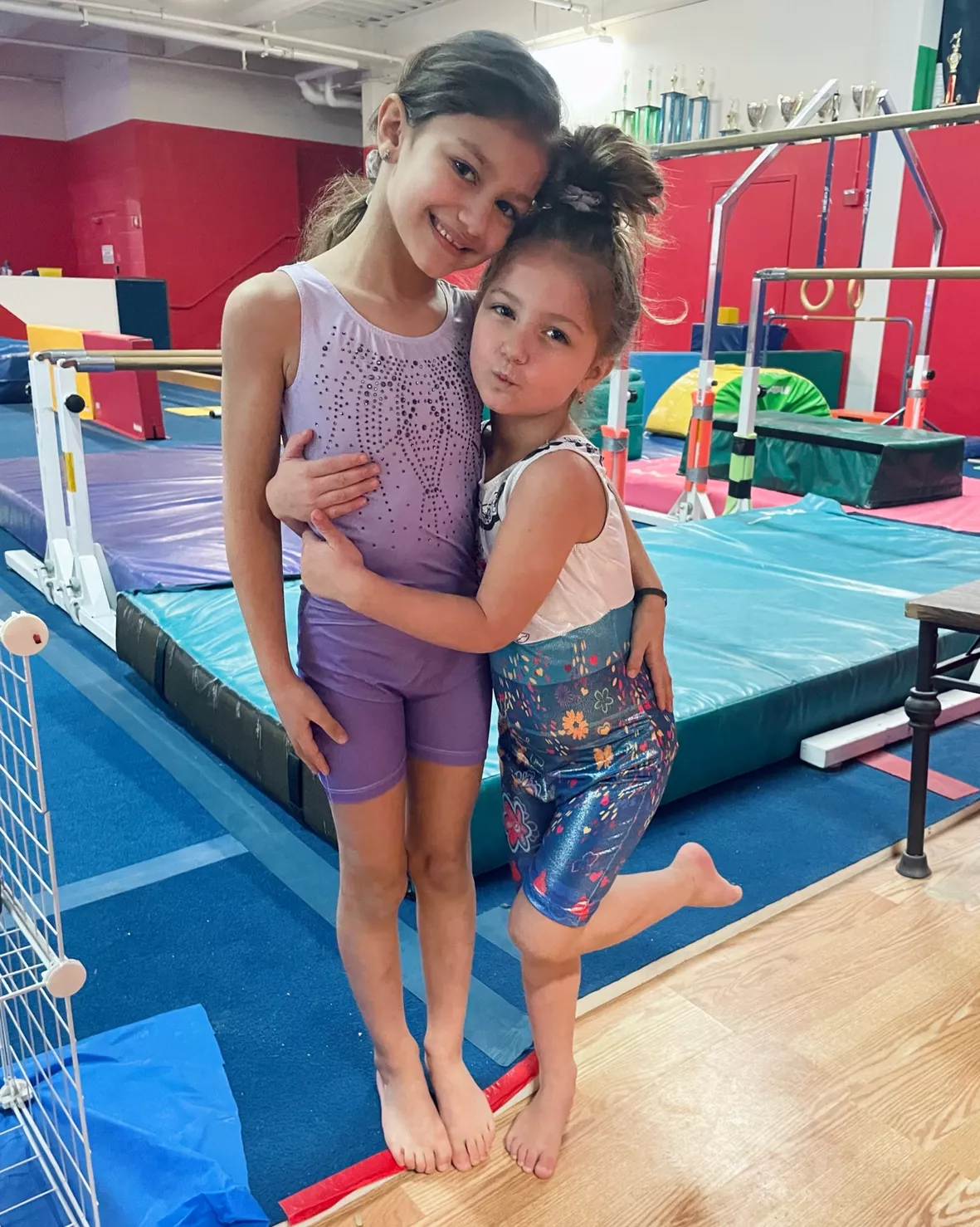 Zaclotre Kid Girls Gymnastics Leotards One-Piece Sleeveless