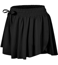 Wsirmet Flowy Shorts for Women Butterfly Shorts 2 in 1 Athletic Workout Gym Biker Running Shorts ... | Amazon (US)