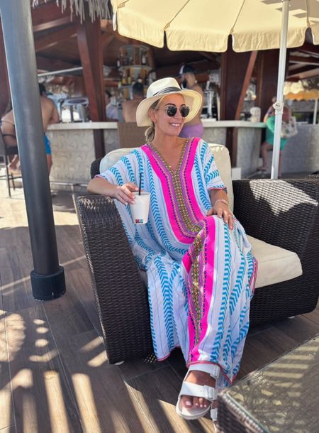 All time favourite beach kaftan - have this a few years and it comes on every holiday, doesn’t crease and the easiest piece to throw on over any swimsuit ☀️🙌🏼

#LTKstyletip #LTKtravel #LTKswim