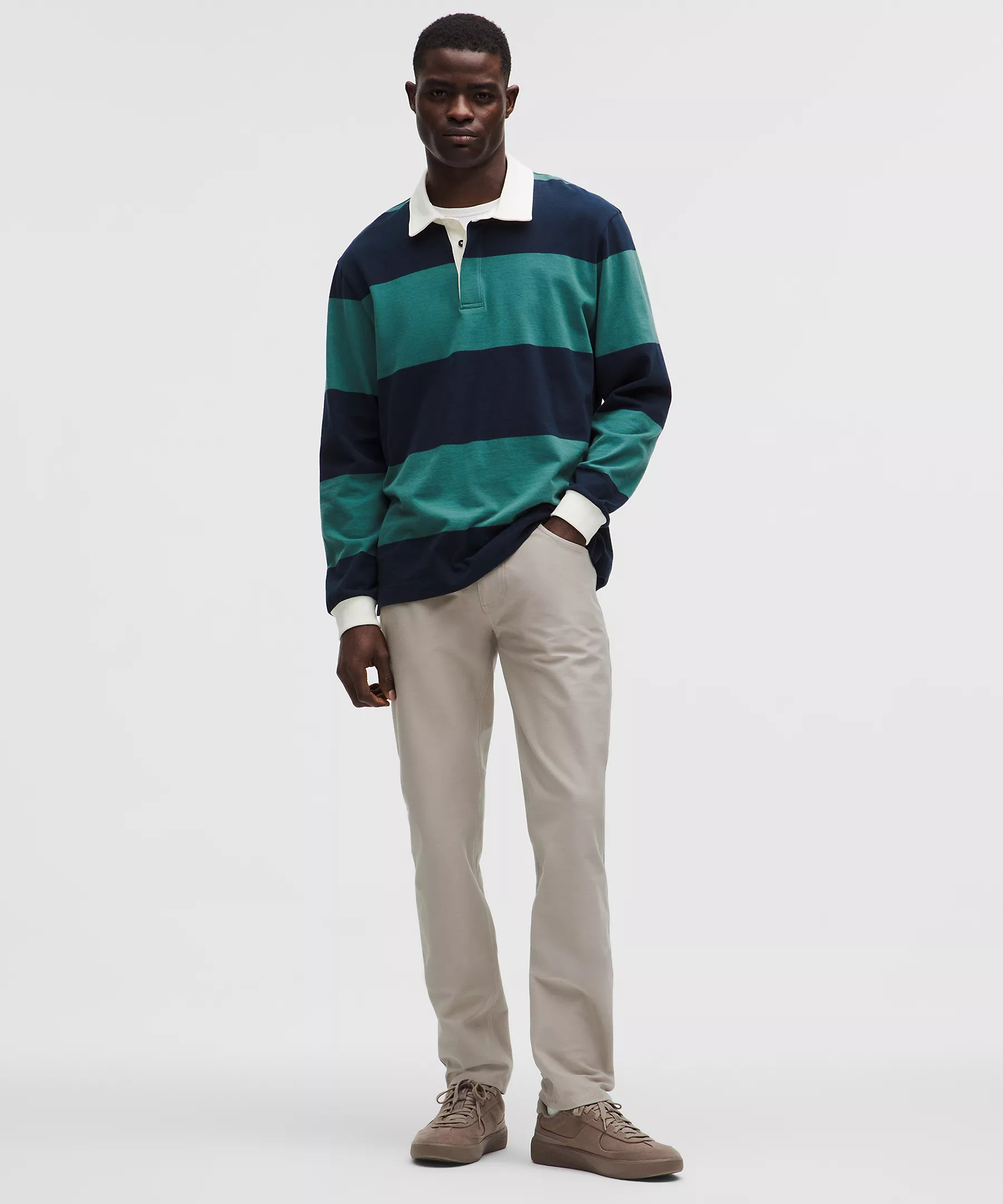 Long-Sleeve Cotton Rugby Shirt | Lululemon (US)