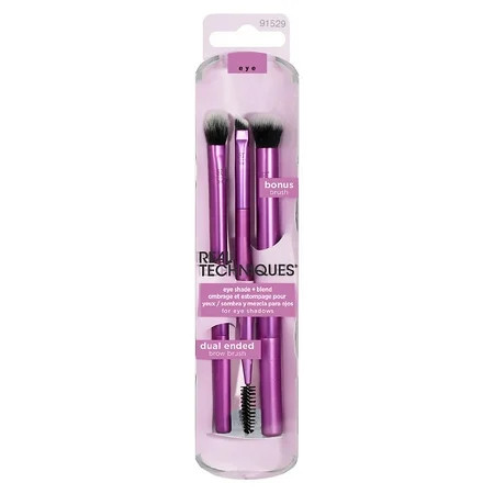 Real Techniques Eye Shade + Blend Eye Makeup Brush Trio | Walmart (US)