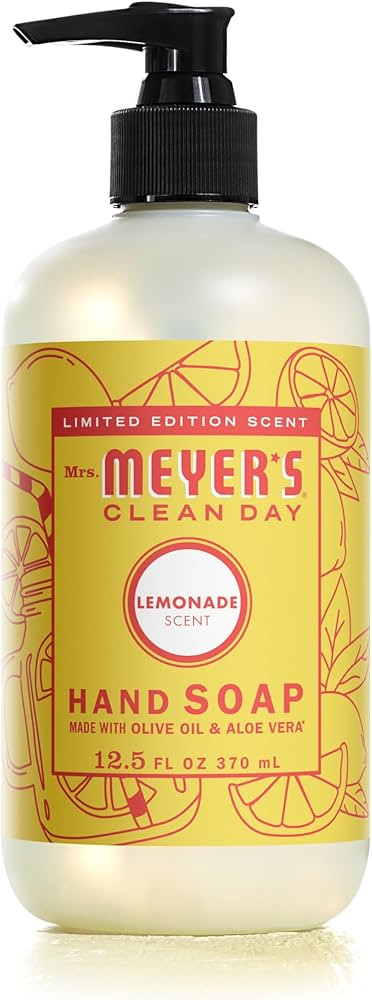 Mrs. Meyer's Clean Day Liquid Hand Soap, Cruelty Free and Biodegradable Hand Wash Formula Made wi... | Amazon (US)