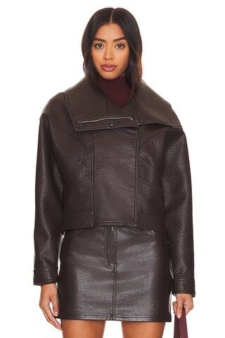 MOTHER The Count Chocula Jacket in Bulls Eye from Revolve.com | Revolve Clothing (Global)