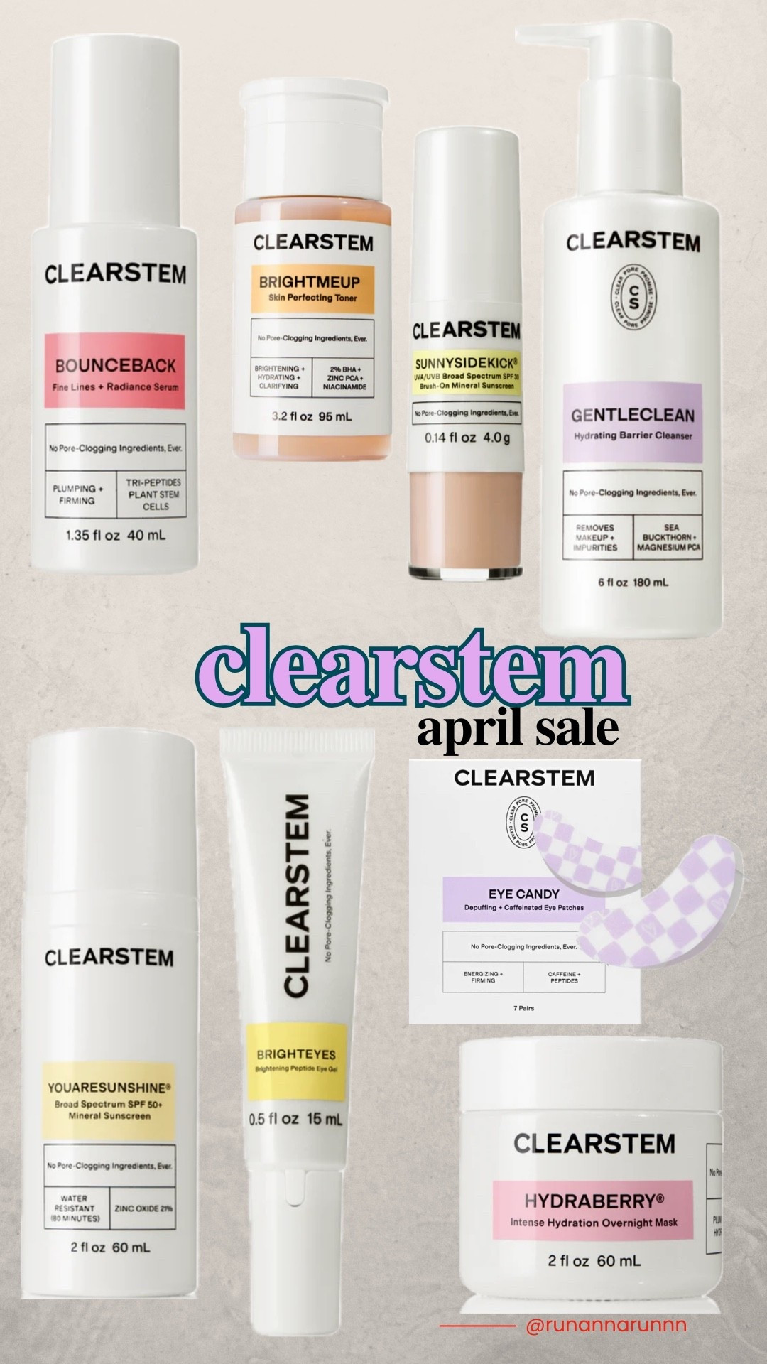yall my favorite is on sale!! 🚨20% off! Use code APRIL20🚨

The sunnysidekick is my fave summer spf and the cleanser is the only one that hasn’t broken my skin out and I’ve tried them all. All are made with NON PORE CLOGGING ingredients🙌🙌🙌

#LTKSaleAlert #LTKBeauty #LTKmorningroutine