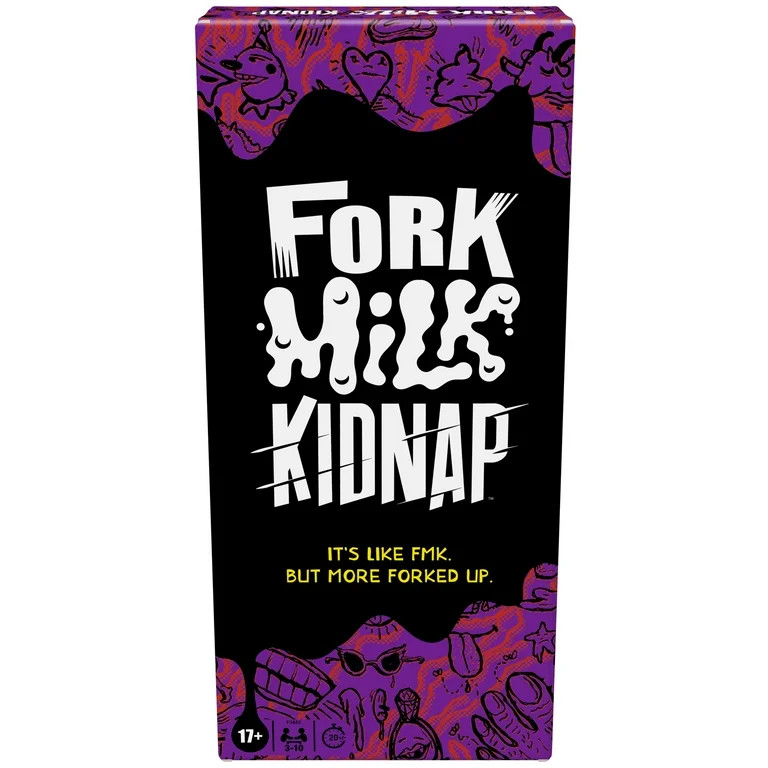 Fork Milk Kidnap Party Game for Adults Only, Hilarious NSFW Adult Card Games for 3 to 10 Players,... | Walmart (US)
