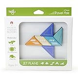 6 Piece Tegu Travel Pal Magnetic Wooden Block Set, Jet Plane | Amazon (US)
