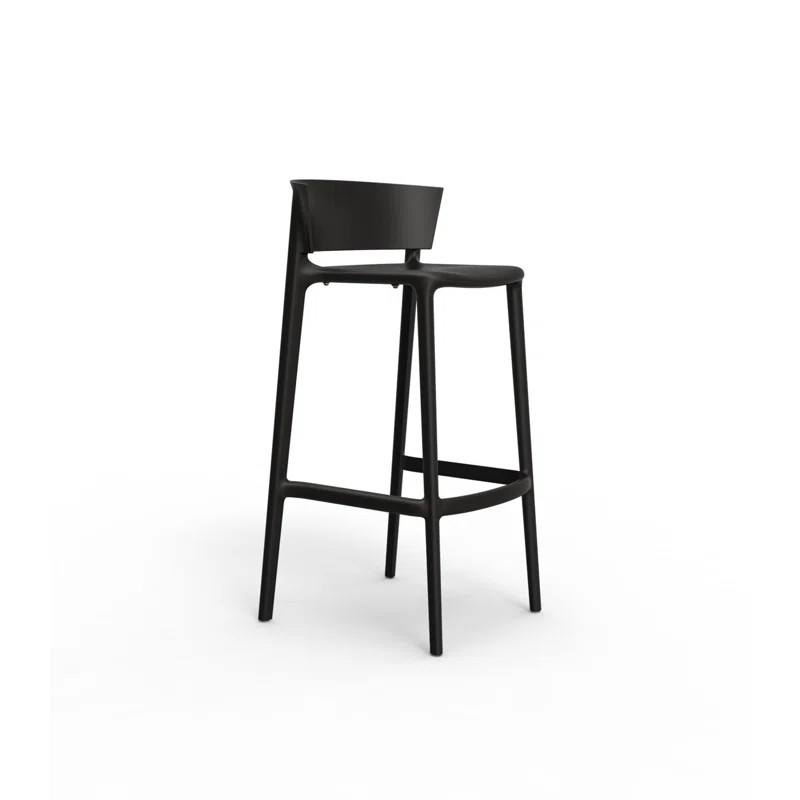 Africa 29.25" Patio Bar Stool (Set of 4) | Wayfair North America