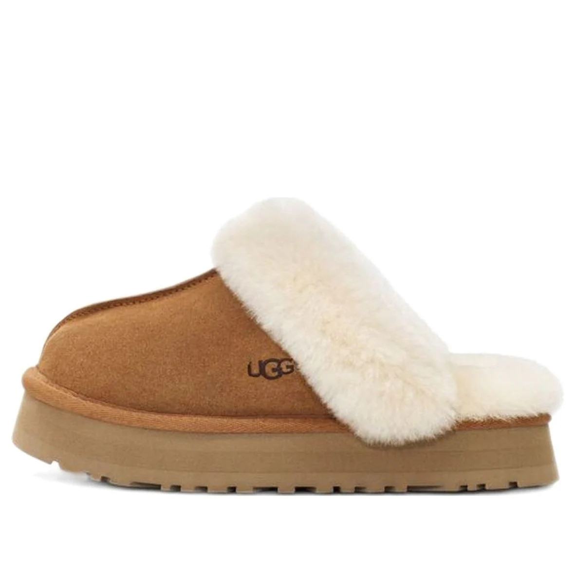 (WMNS) UGG Disquette Slippers 'Chestnut' | KICKS CREW