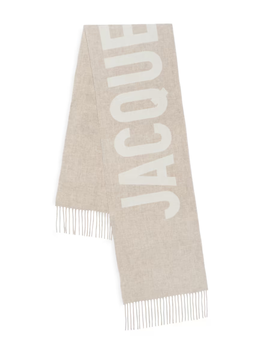 L'echarpe Logo Wool Scarf | Saks Fifth Avenue
