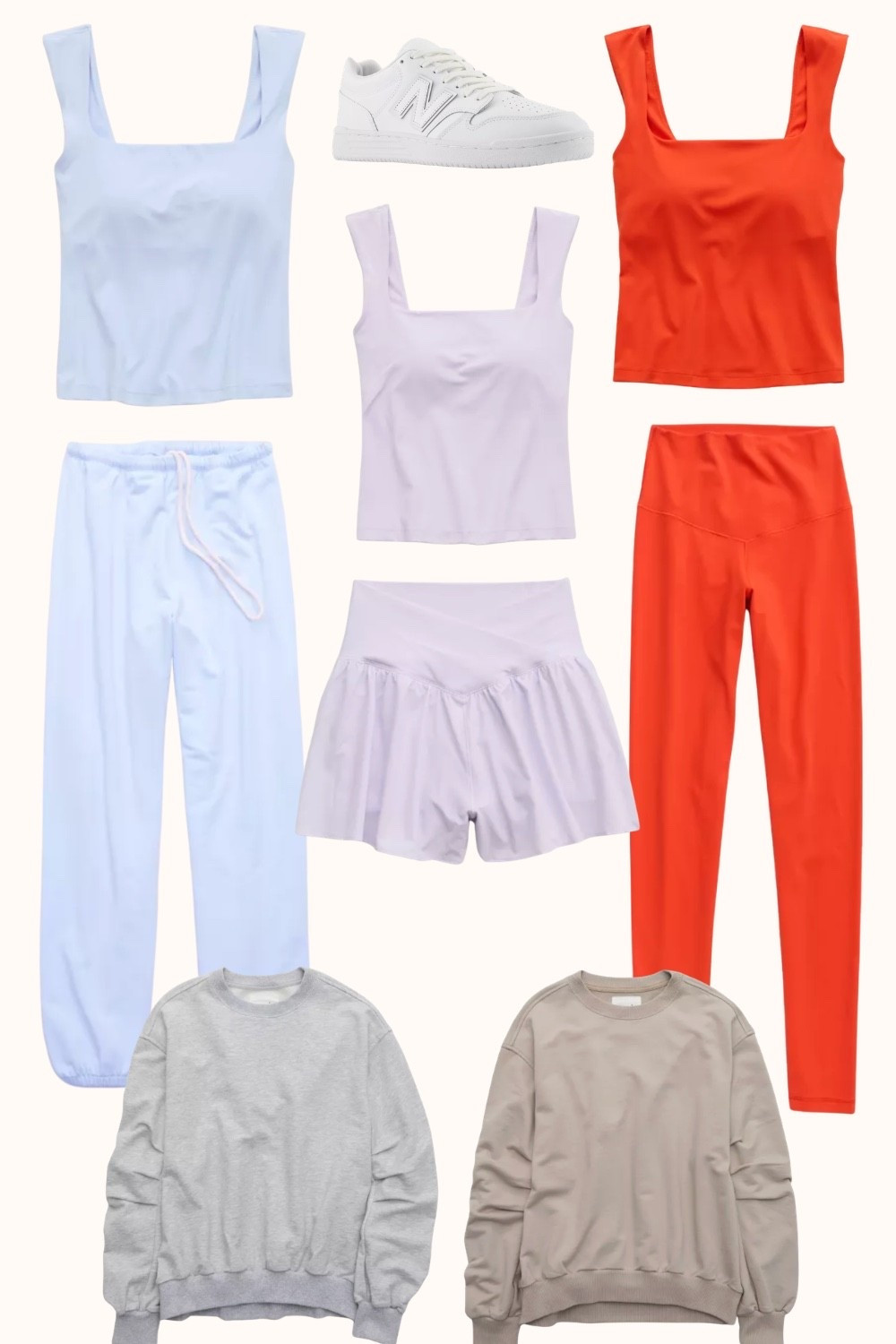 Look how cute these new tanks from @Aerie are!  Love the thicker and tapered straps and also the length of these tanks. The colors are so good and you can count on their fabrics always being so soft. 
I wear a small in most of their activewear  

#LTKSaleAlert #LTKOver40 #LTKActive