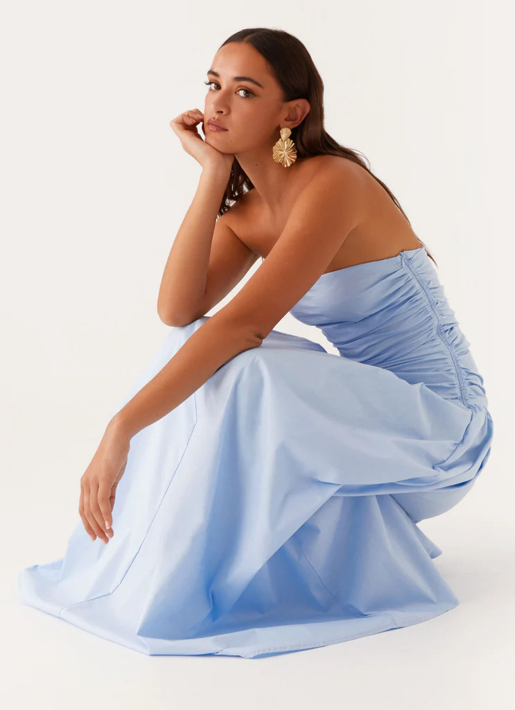 Carmel Maxi Dress - Blue | Peppermayo (Global)