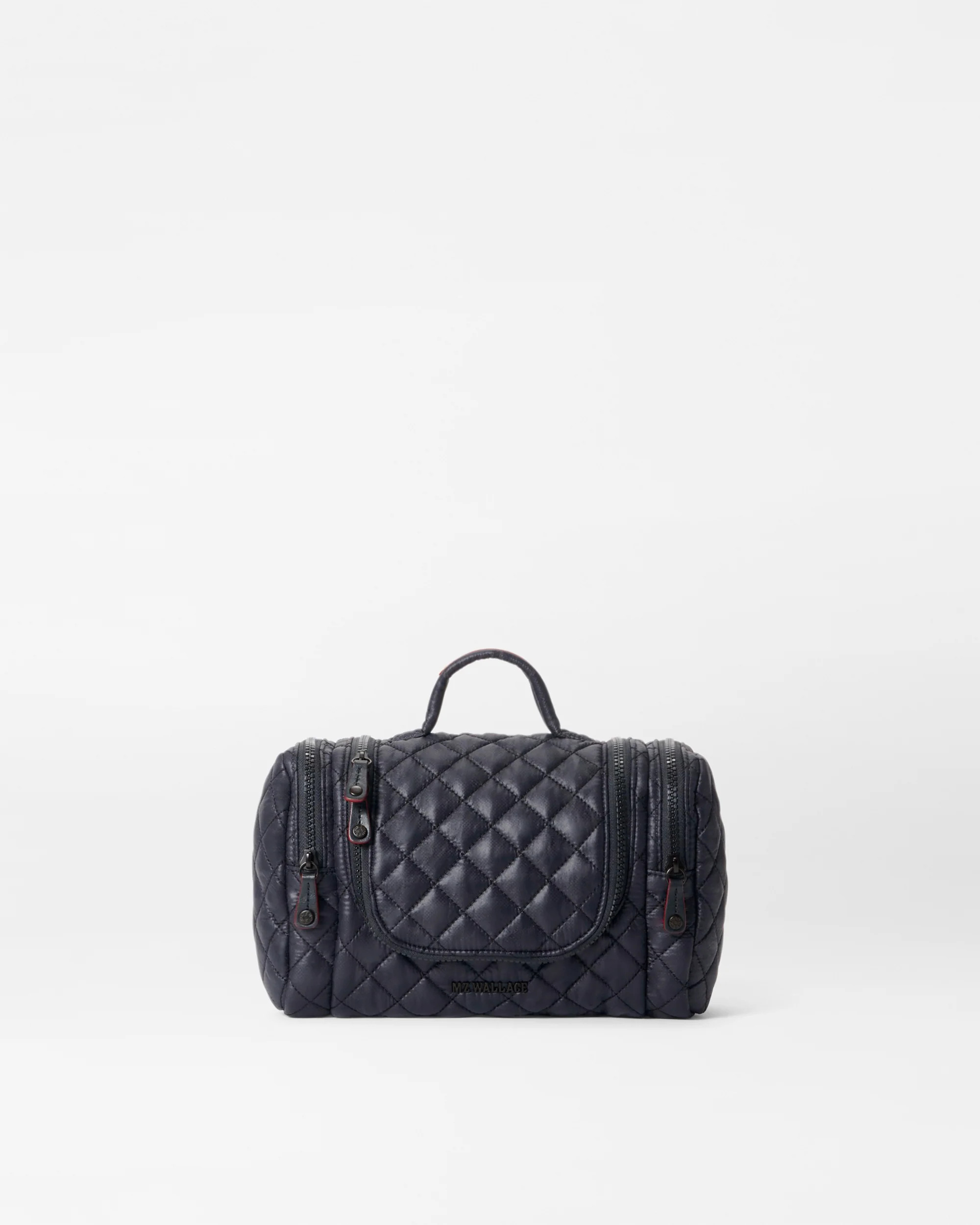 Hanging Cosmetic Travel Bag in Black | MZ Wallace | MZ Wallace