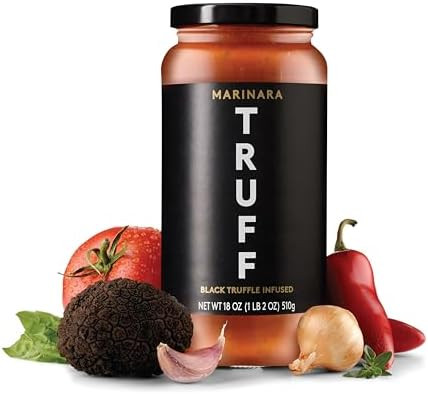 TRUFF Pasta Sauce, Black Truffle Marinara | Flavorful Tomato Sauce for Pasta, Pizza, and More | N... | Amazon (US)
