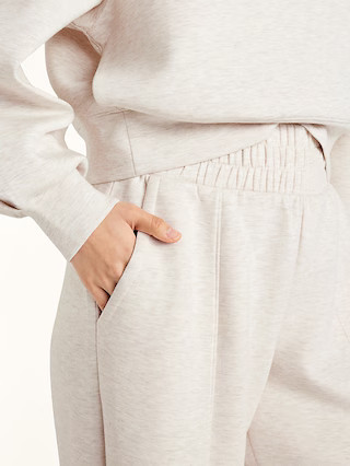 High-Waisted Bounce Fleece Wide-Leg Sweatpants | Old Navy (US)