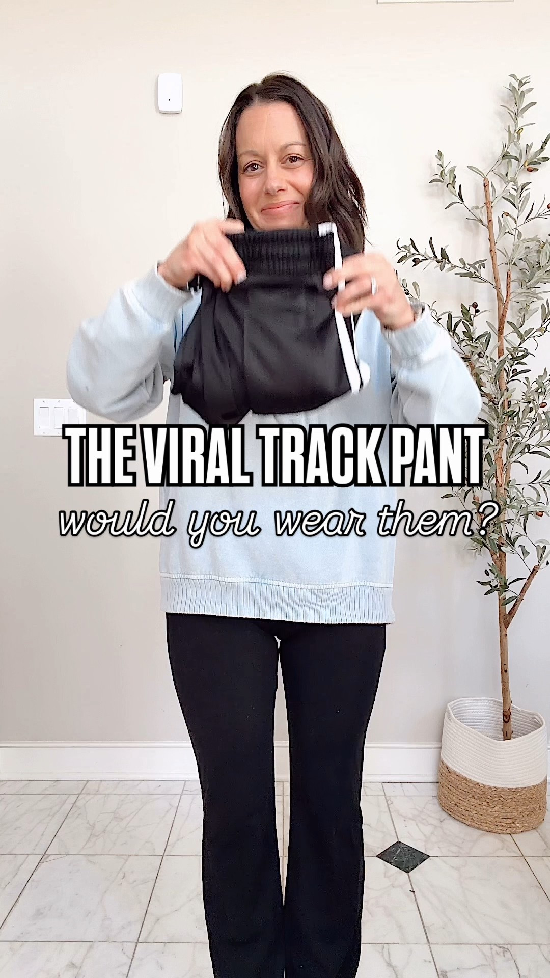 Amazon track pants run true to size. 

#LTKOver40 #LTKootd #LTKPetite