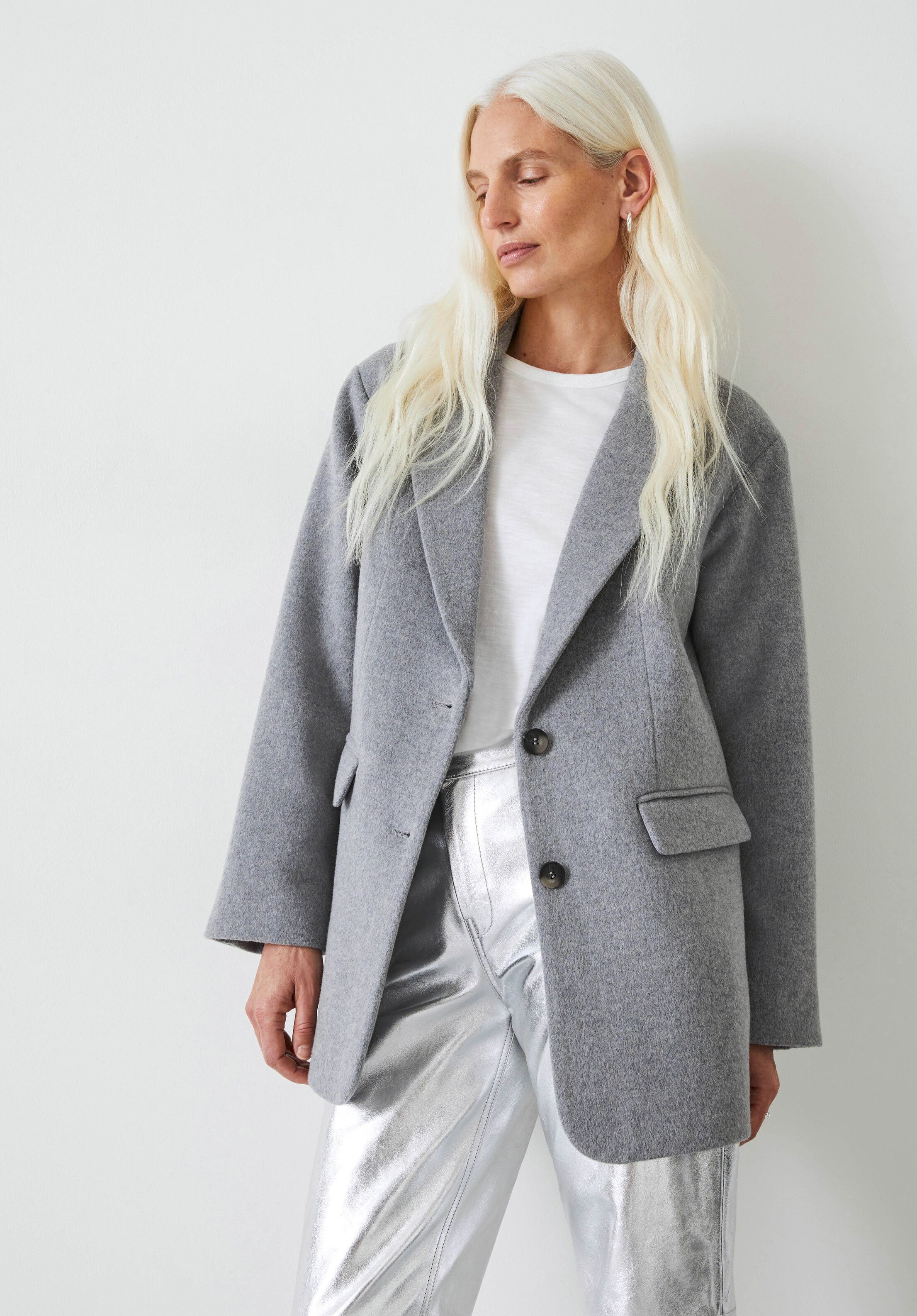 Jayde Blazer Coat | Hush UK