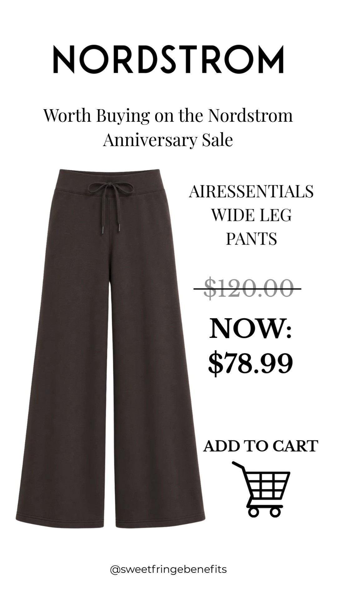 These AIRESSENTIALS wide leg pants are one of the best comfort buys from the Nordstrom Anniversary Sale! Soft, lightweight, and polished enough to wear beyond lounging, they’re perfect for travel, running errands, or casual everyday style. Grab them while they’re on sale for $78.99.

💡 LTK MADE EASY
❤️ Heart = Support my posts!
🔖 Save = Get sale & restock alerts
📋 Lists = Keep favorites organized
📲 Share = Send lists and products to a friend. Hello, Christmas List!
💬 Comment = Ask me anything about what I’m wearing.:-) 

 #LTKootd #LTKOver40 #LTKSaleAlert